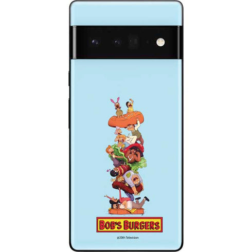 Bobs Burgers Stacked Google Pixel 6 Pro Skin